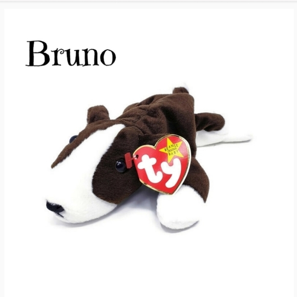 "Bruno" 1997 Ty Beanie Babies Collection with tag - Picture 1 of 7